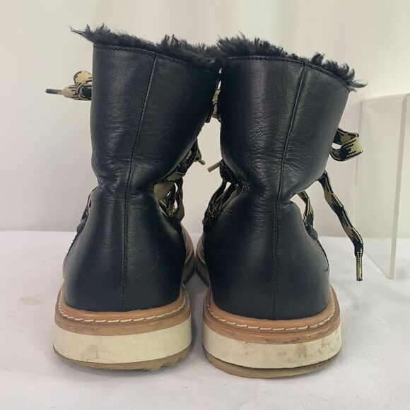 Kate Spade black tan lined winter boots - Picture 7 of 10